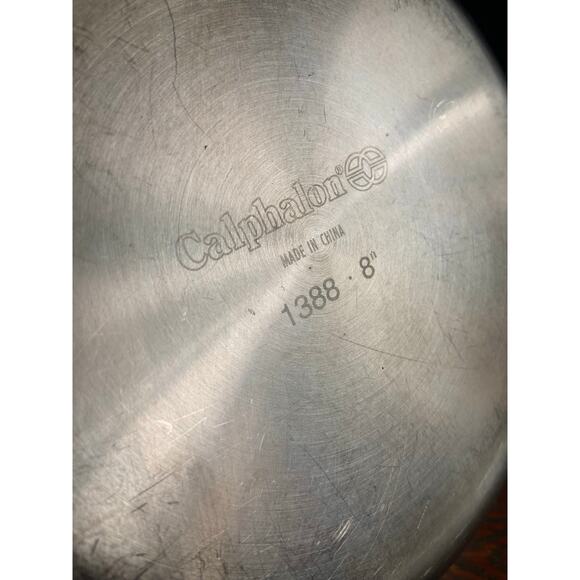 CALPHALON 8" Stainless Steel Pan - Picture 6 of 9
